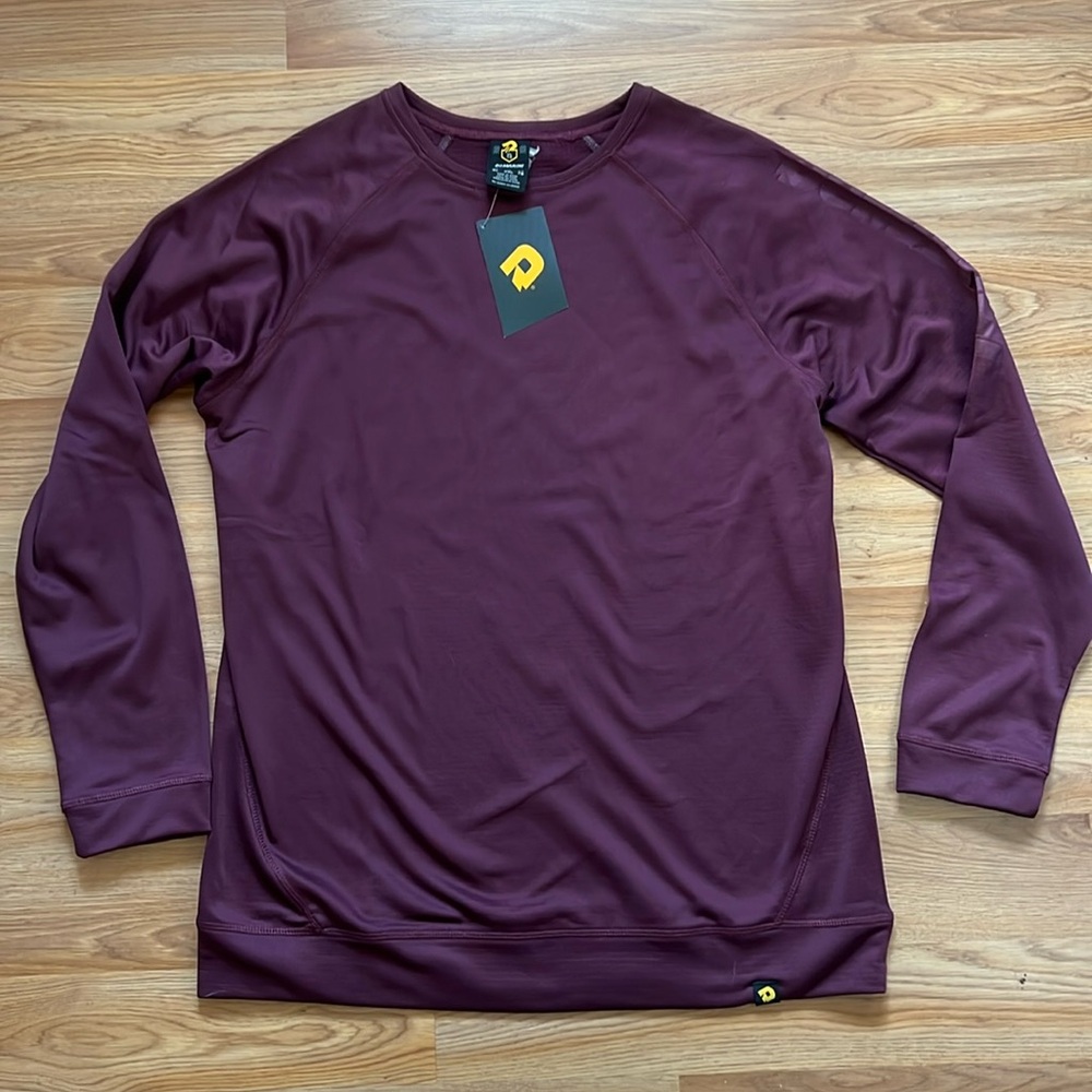 Demarini heater fleece long sleeve tee- size XL
